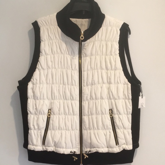 Calvin Klein Performance Jackets & Coats New Calvin Klein White